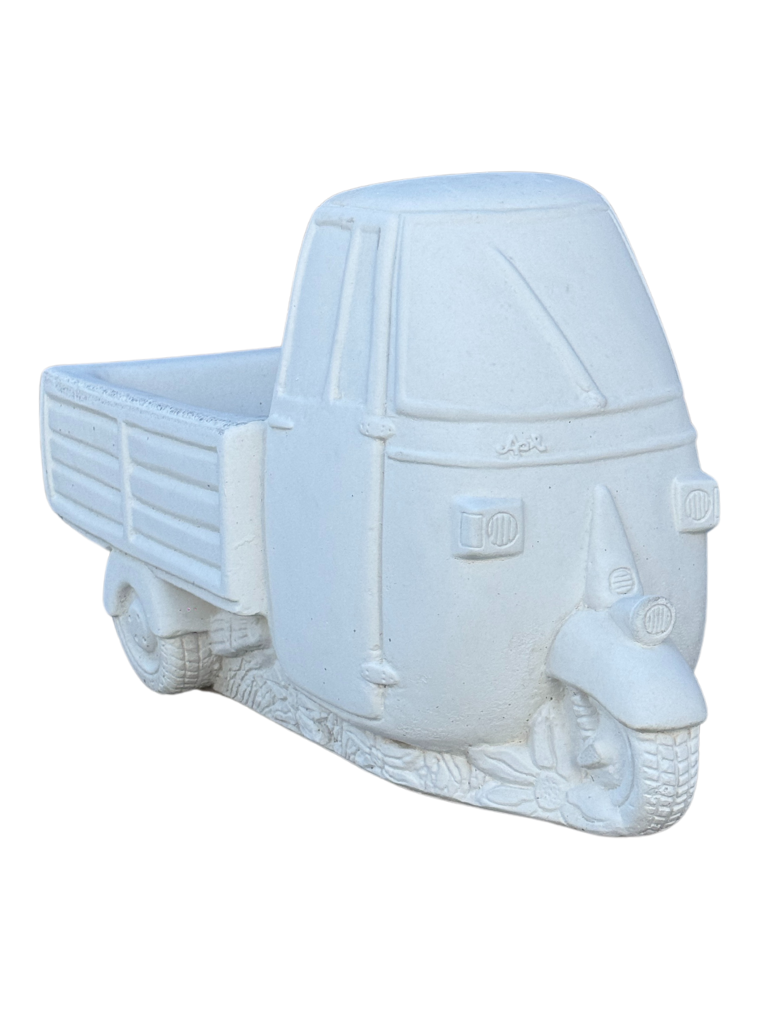 Ape Piaggio Porta vaso - Bianco - Notaro Manufatti
