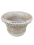 Vaso Stellina Anticato Marrone - Notaro Manufatti