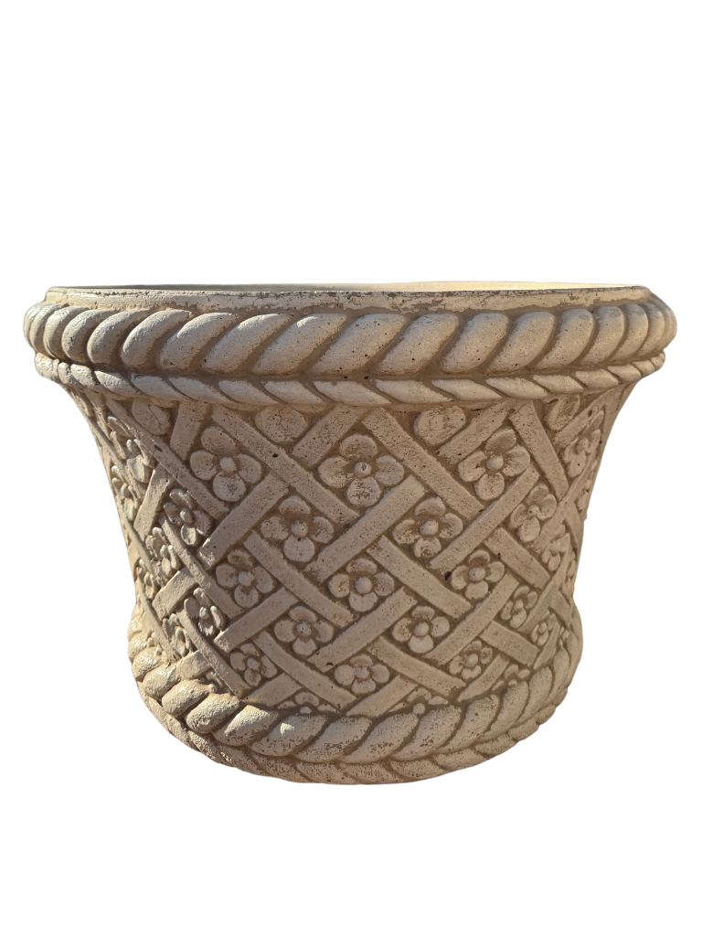 Vaso Stellina Anticato Beige - Notaro Manufatti