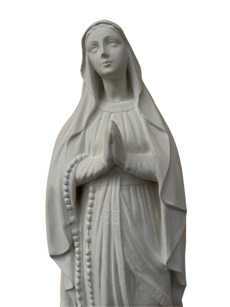 Madonna Lourdes 80 cm - Bianco - Notaro Manufatti