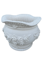 Vaso Sofi' Tondo - Bianco - Notaro Manufatti