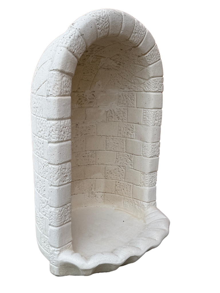Nicchia o Cupola Modello Conchiglia - Bianco - Notaro Manufatti