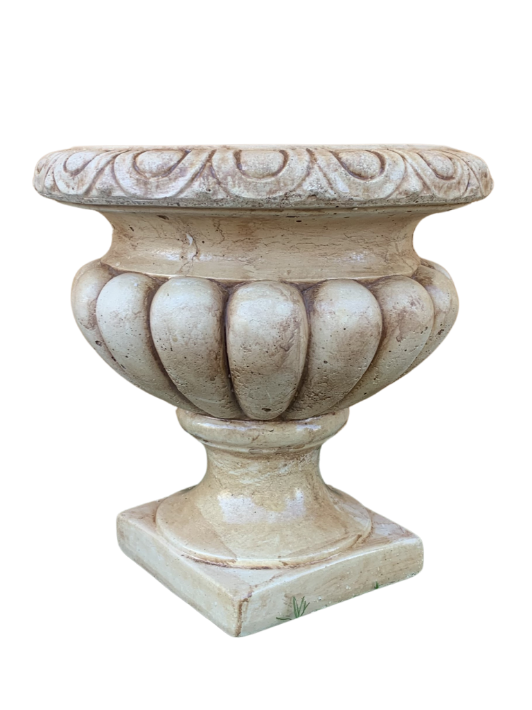 Vaso Ciano Anticato Marrone - Notaro Manufatti