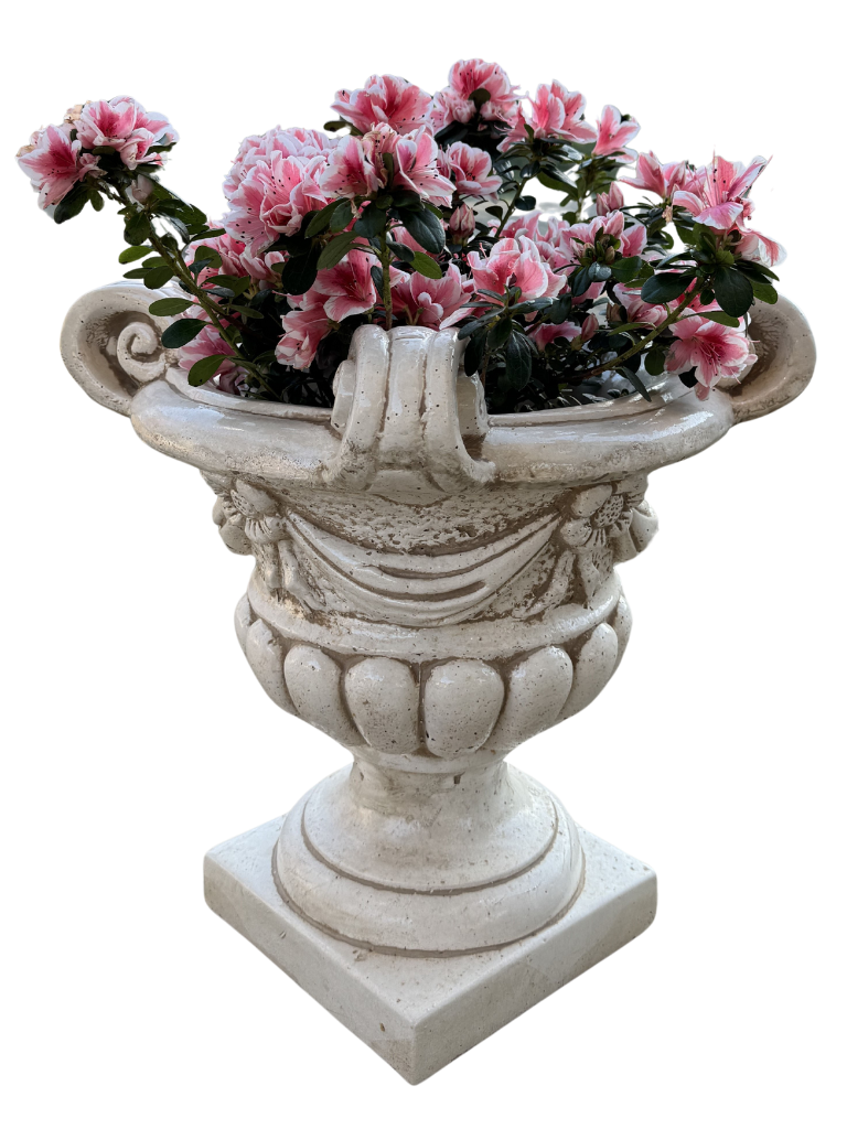 Vaso Quattro Punti Anticato Beige - Notaro Manufatti