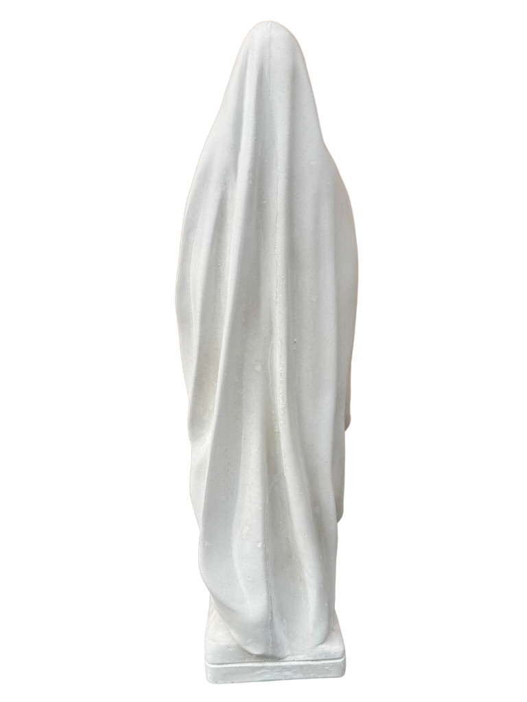 Madonna Lourdes 80 cm - Bianco - Notaro Manufatti