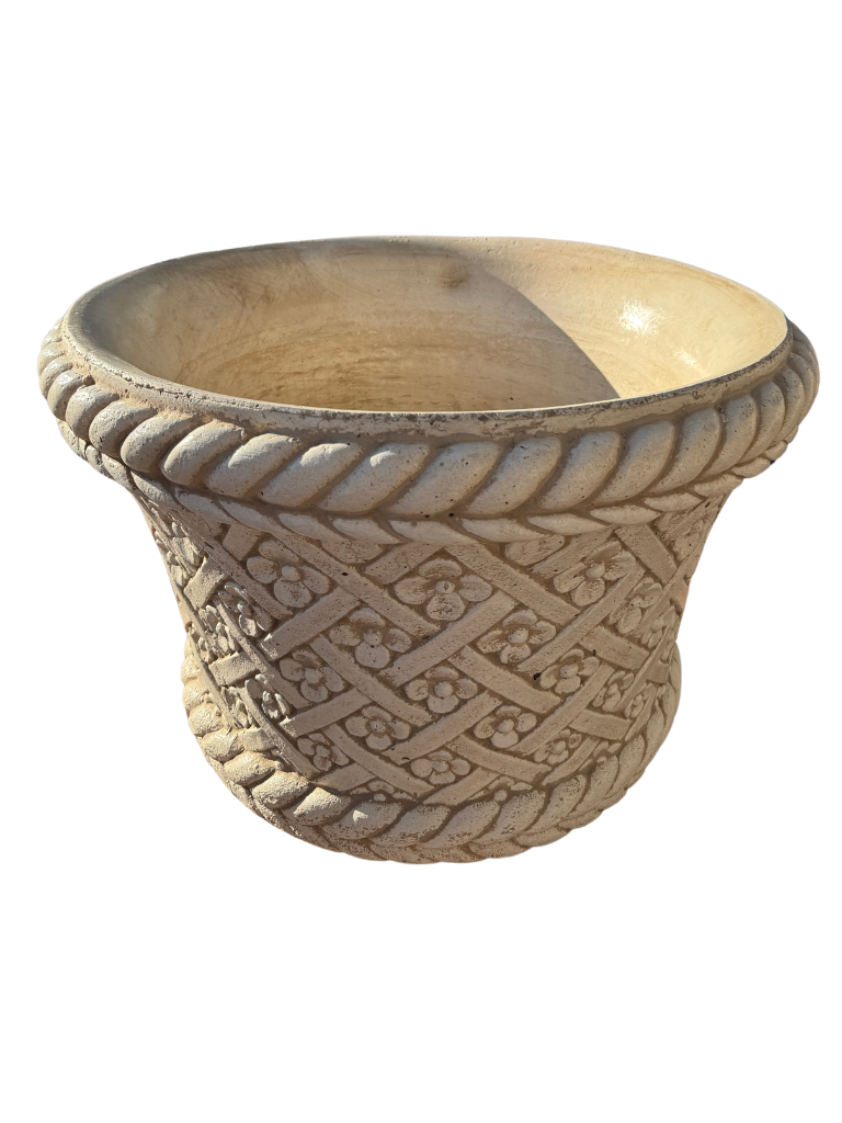Vaso Stellina Anticato Beige - Notaro Manufatti