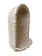 Nicchia o Cupola Modello Conchiglia Anticata Beige - Notaro Manufatti
