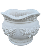 Vaso Sofi' Tondo - Bianco - Notaro Manufatti