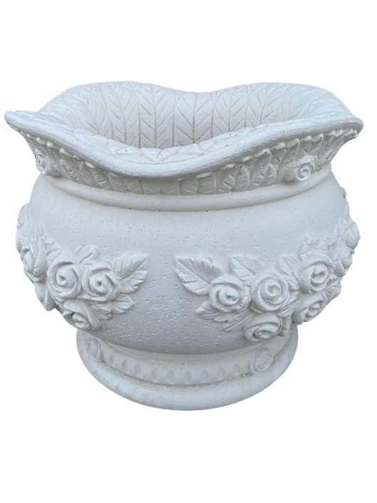 Vaso Sofi' Tondo - Bianco - Notaro Manufatti