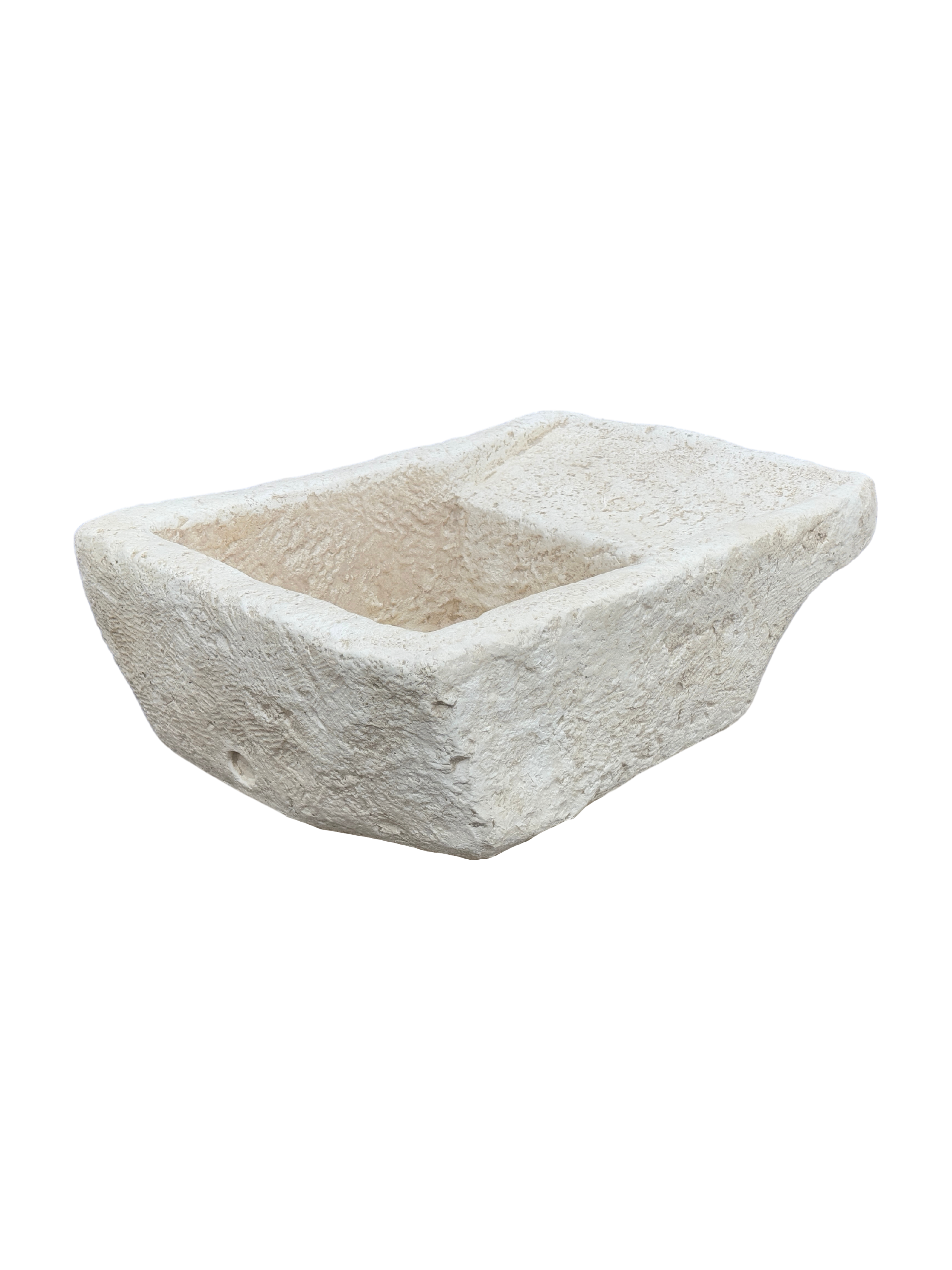 Pila Austri- Lavandino Rustico Colore Beige Naturale - Notaro Manufatti