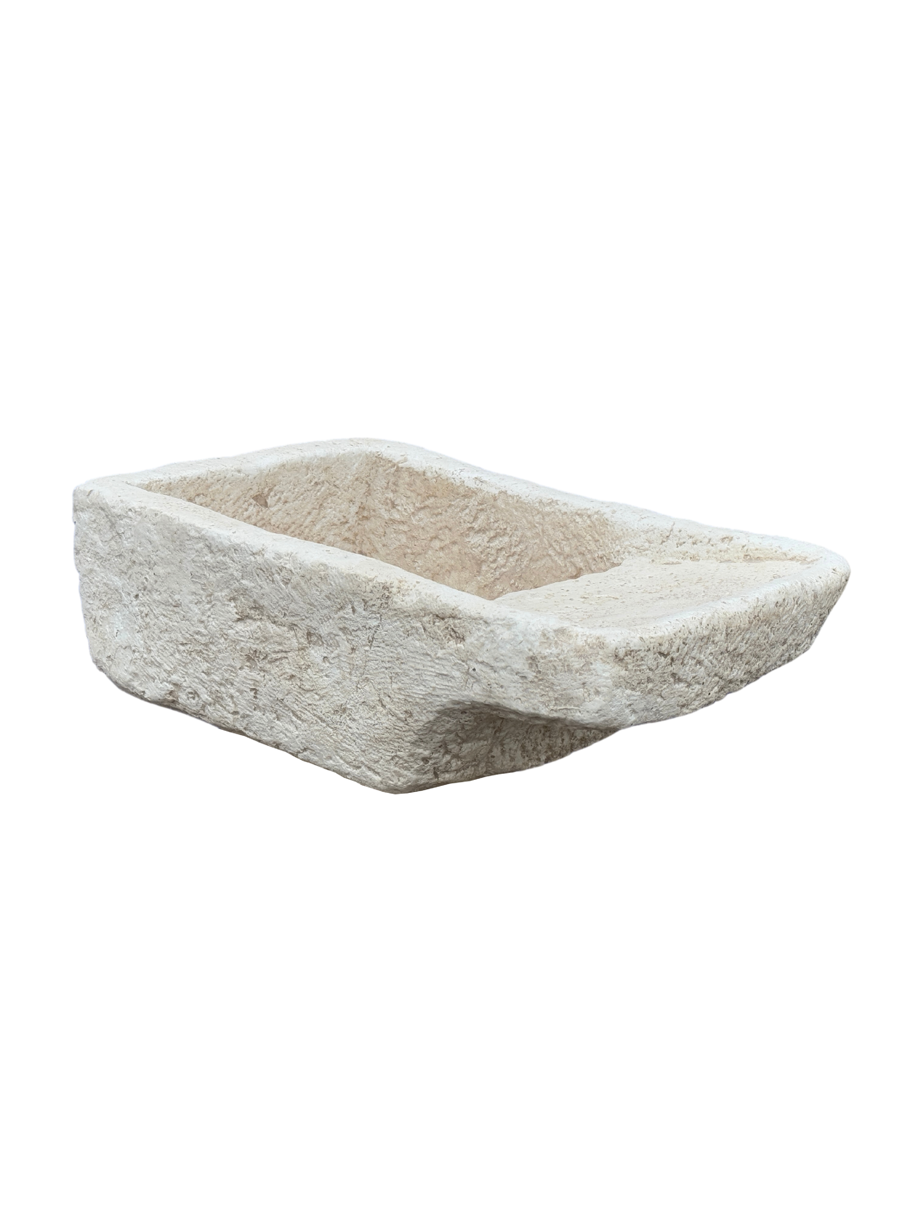 Pila Austri- Lavandino Rustico Colore Beige Naturale - Notaro Manufatti