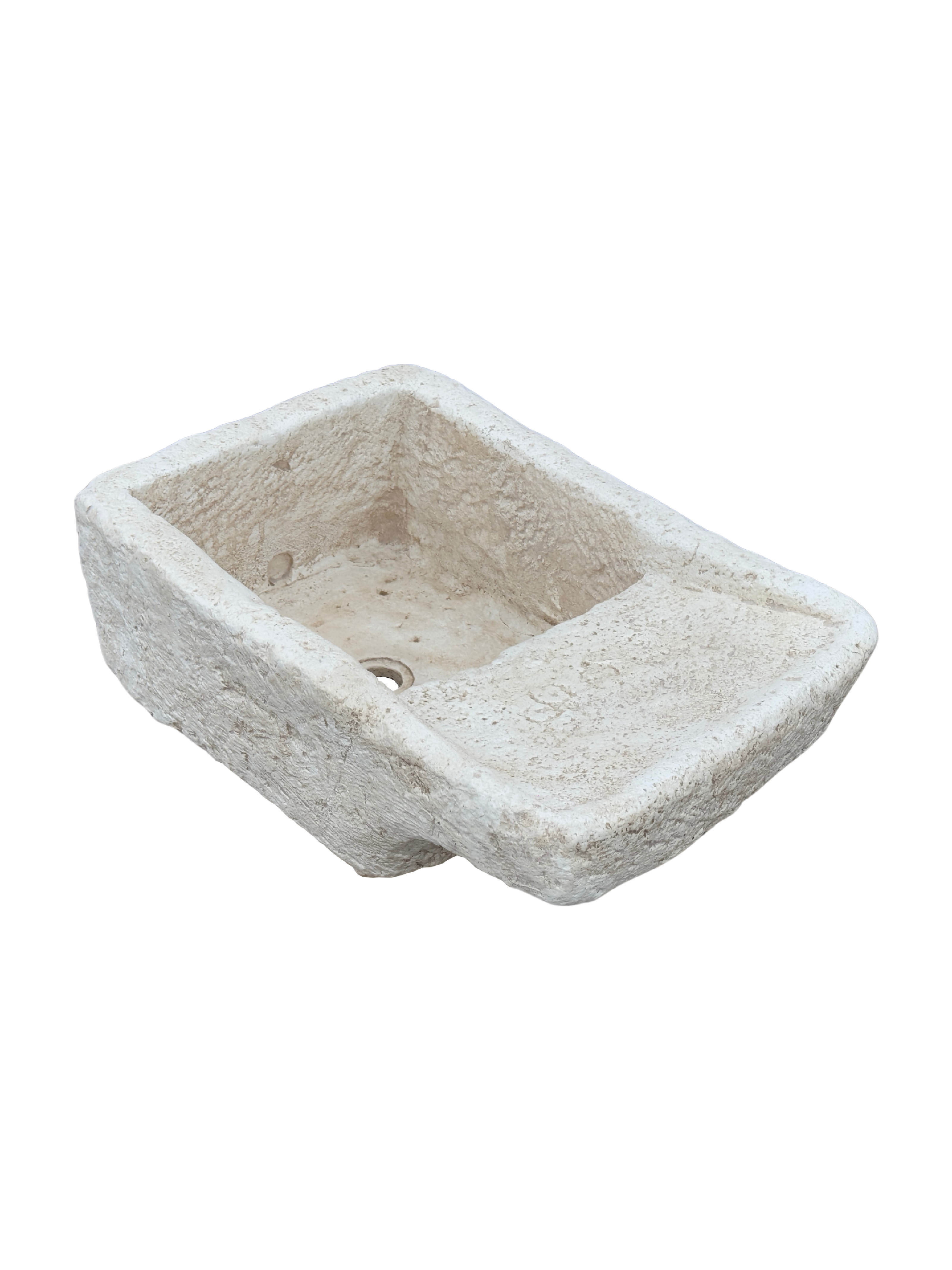 Pila Austri- Lavandino Rustico Colore Beige Naturale - Notaro Manufatti