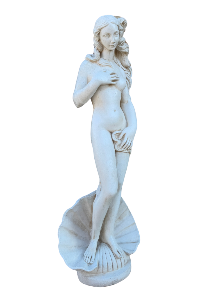 Statua della Venere di Botticelli in Cemento - Notaro Manufatti
