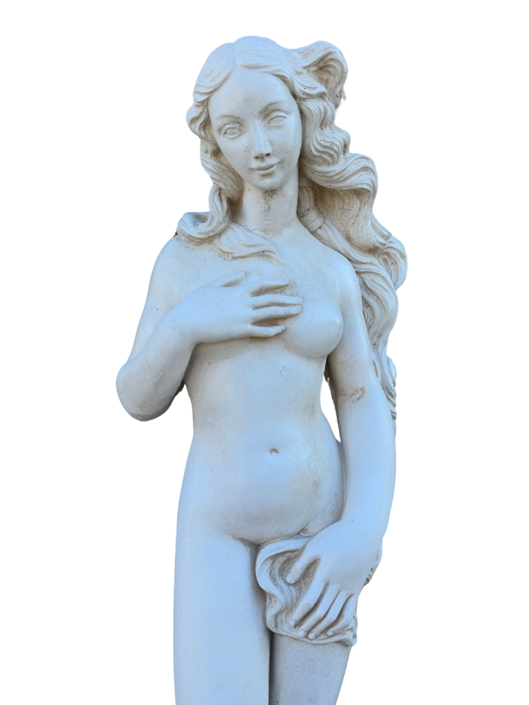 Statua della Venere di Botticelli in Cemento - Notaro Manufatti