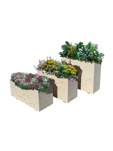 Vasi Rettangolari Modello Nik - Notaro Manufatti