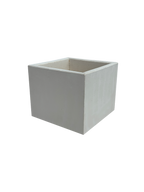 Vaso Quadrato Linea Bianco Design – Fioriera Elegante per Esterni