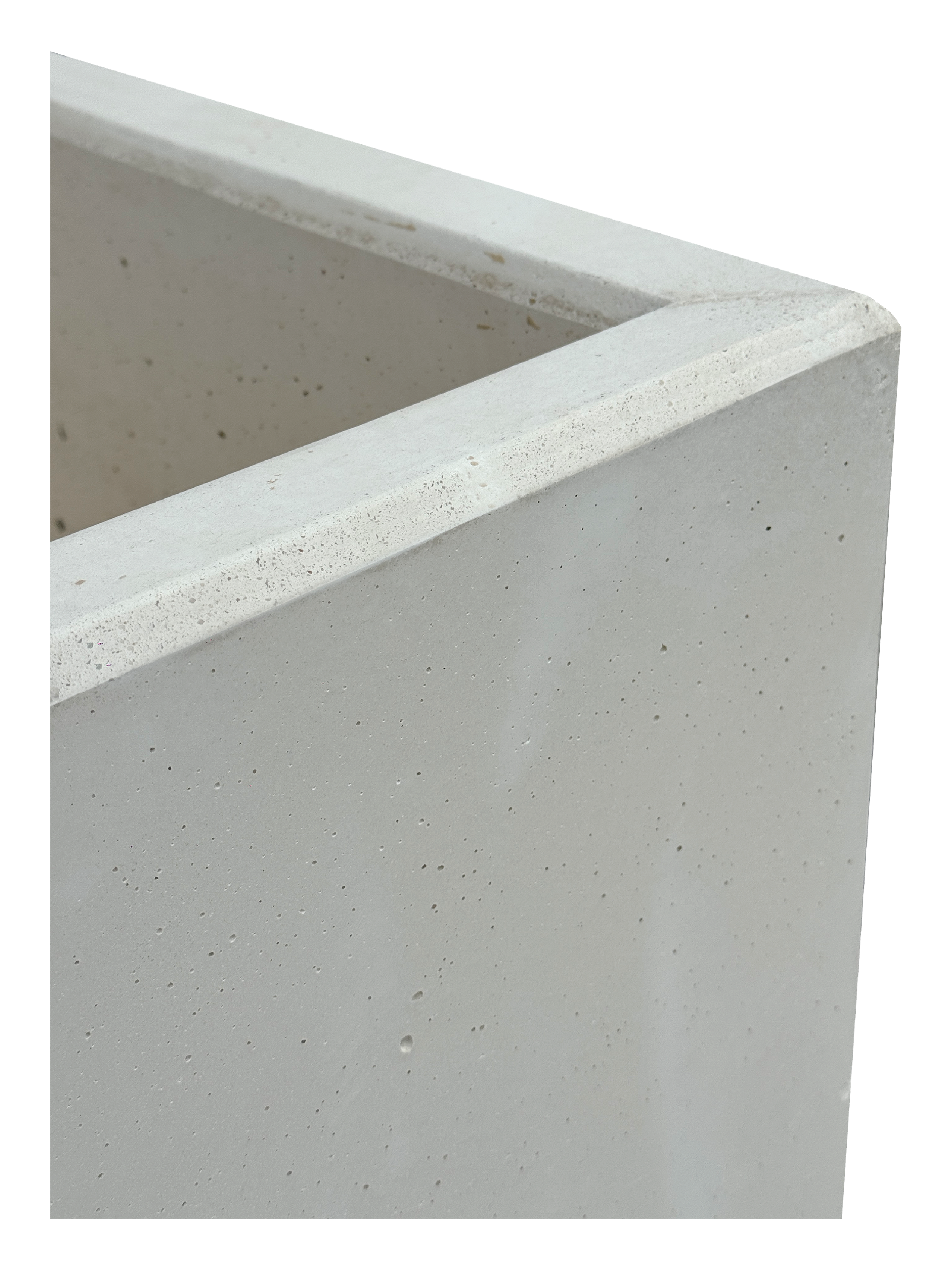 Vaso Quadrato Linea Bianco Design – Fioriera Elegante per Esterni