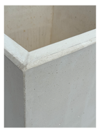 Vaso Quadrato Linea Bianco Design – Fioriera Elegante per Esterni