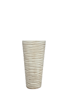 Vaso Onda Tondo Anticato Beige - Notaro Manufatti