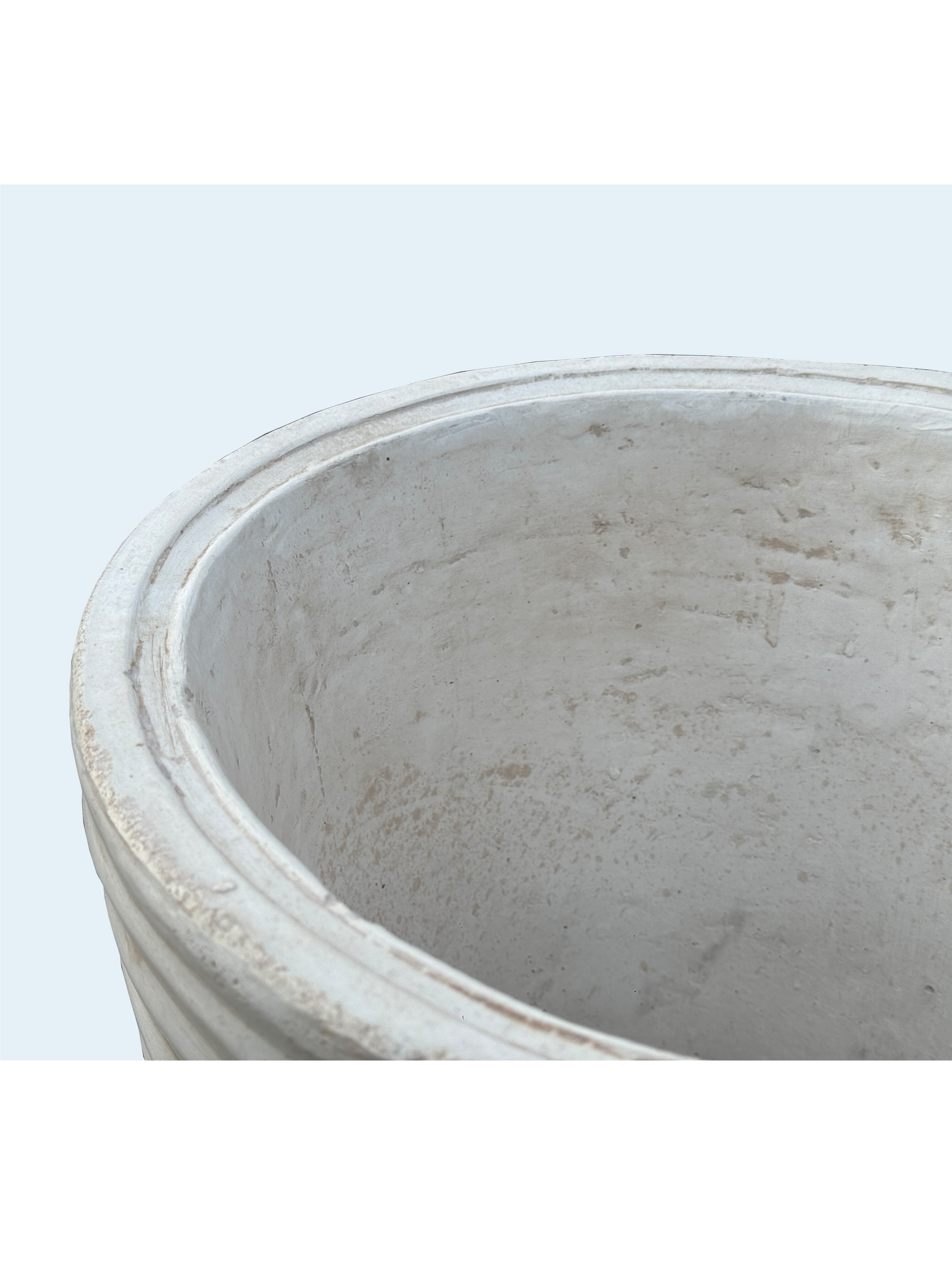 Vaso Onda Tondo Anticato Beige - Notaro Manufatti