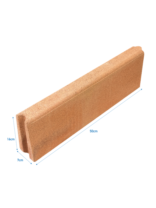 Cordoletto Mani in Cemento per Aiuole e Marciapiedi - Cotto