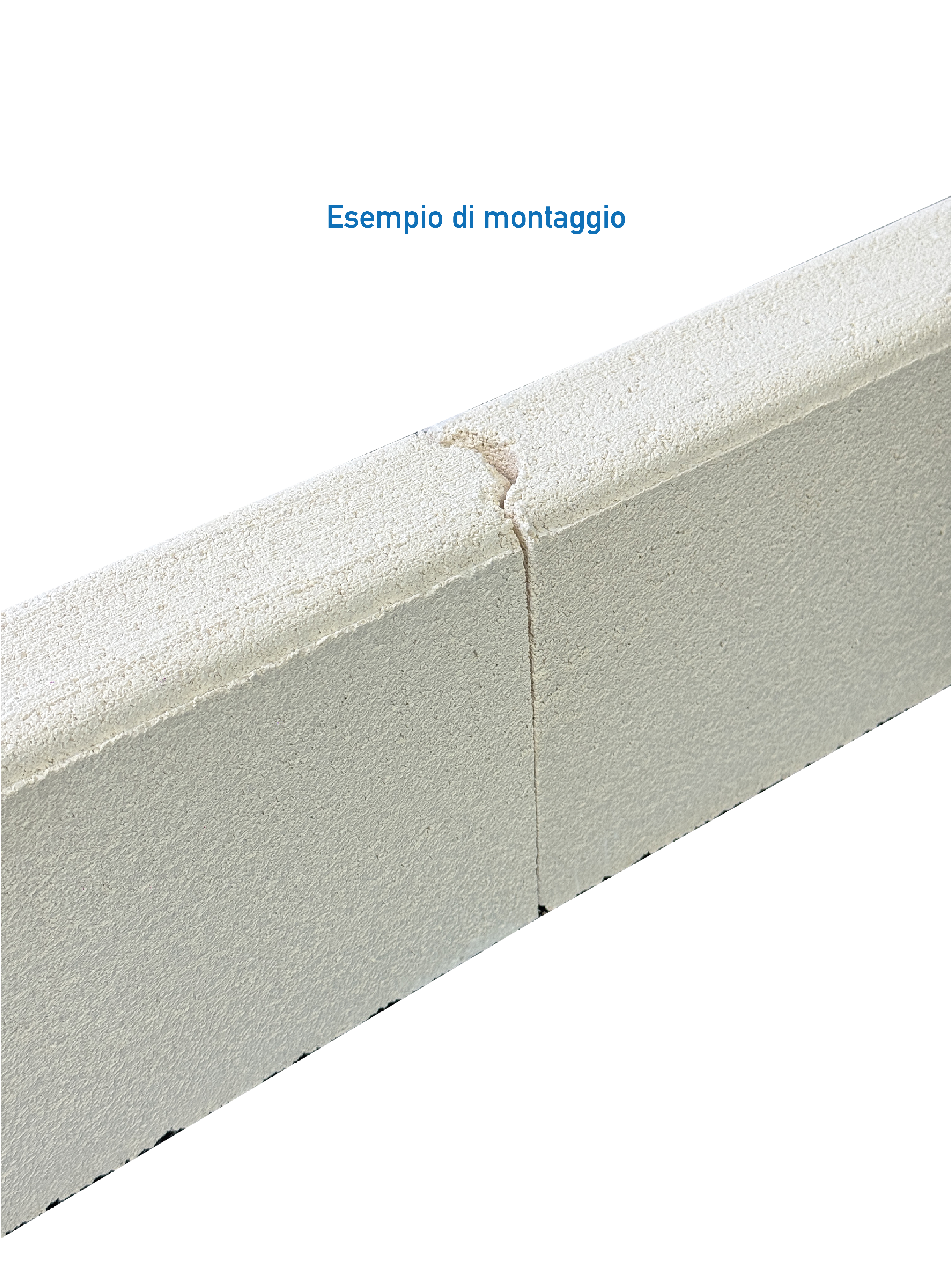 Cordoletto Mani in Cemento per Aiuole e Marciapiedi - Grigio