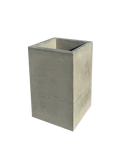 Vaso Alto modello Linea da cm. 50x50xh.80 - Cemento Grigio - Notaro Manufatti