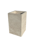 Vaso Alto modello Linea da cm. 50x50xh.80 - Effetto Travertino - Notaro Manufatti