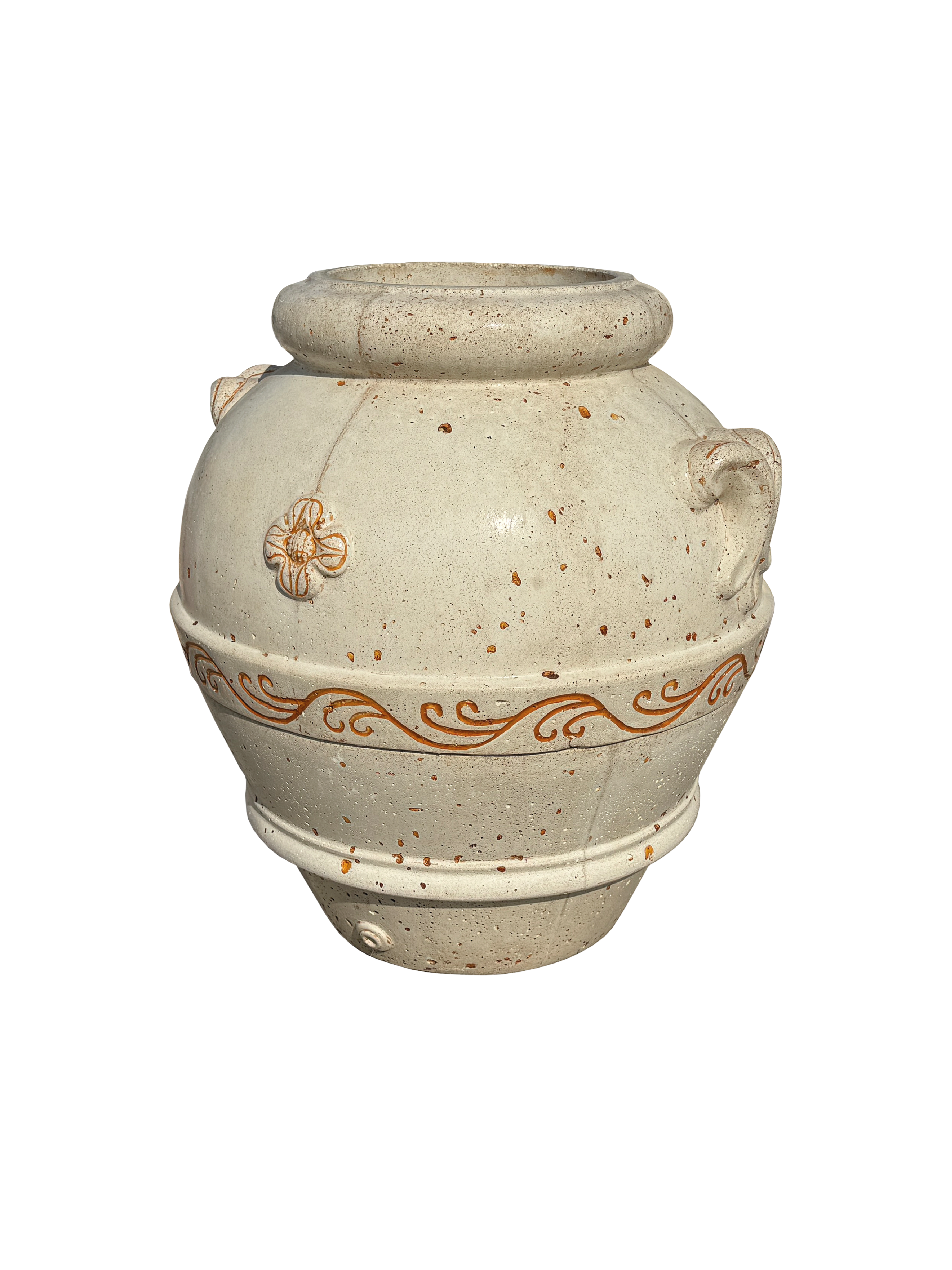 Vaso Orcio - Effetto Travertino - Notaro Manufatti