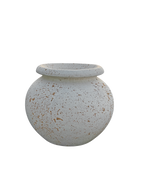 Vaso Giara Grande in Effetto Travertino - Notaro Manufatti