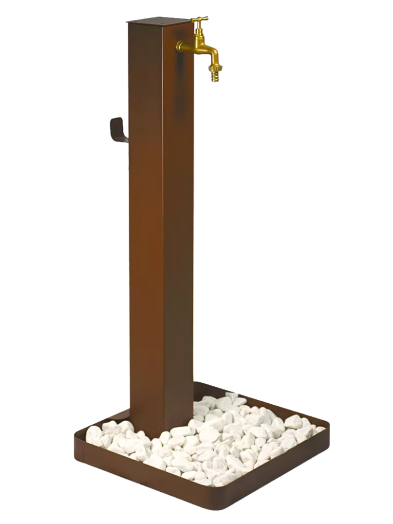 Fontana a Colonna Modern - Corten - Notaro Manufatti