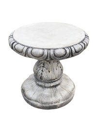 Sgabello in cemento Anticato Grigio