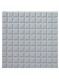 Mattone da marciapiede modello "100 dadi" Grigio - Notaro Manufatti