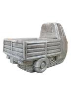 Ape Piaggio Porta Vaso Anticato Grigio - Notaro Manufatti