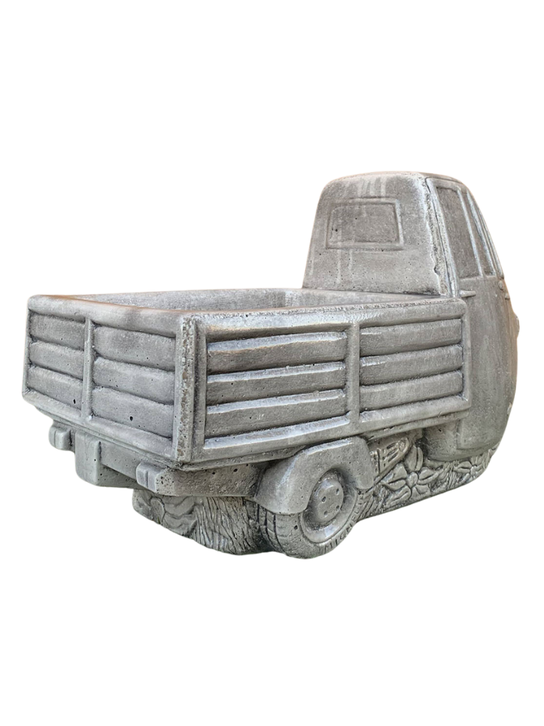 Ape Piaggio Porta Vaso Anticato Grigio - Notaro Manufatti