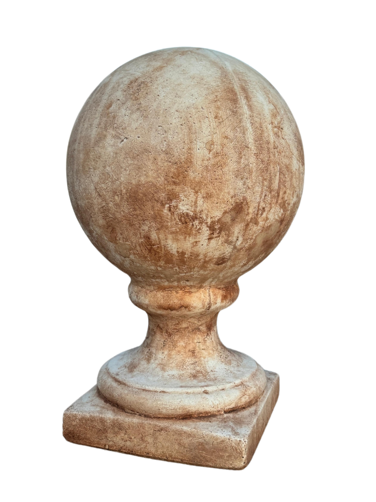 Sferico in Cemento Anticato Marrone - Notaro Manufatti