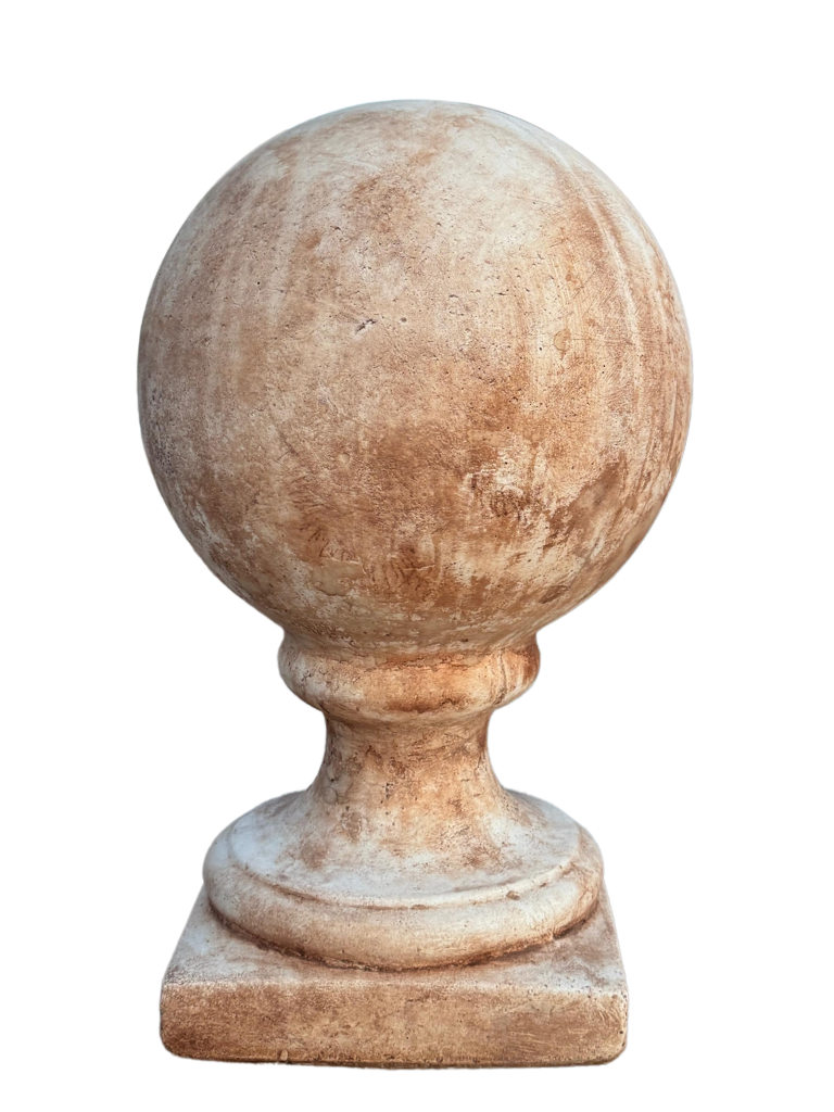 Sferico in Cemento Anticato Marrone - Notaro Manufatti