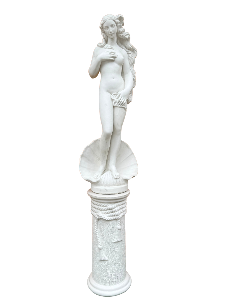 Statua della Venere di Botticelli in Cemento - Notaro Manufatti