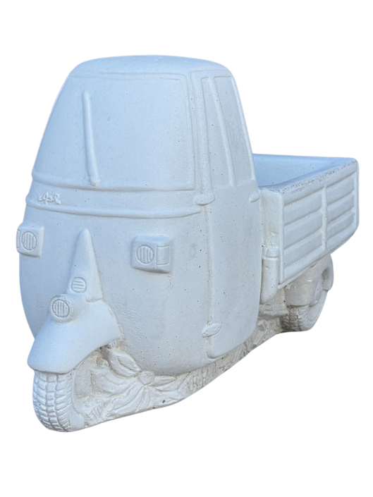 Ape Piaggio Porta vaso - Bianco - Notaro Manufatti