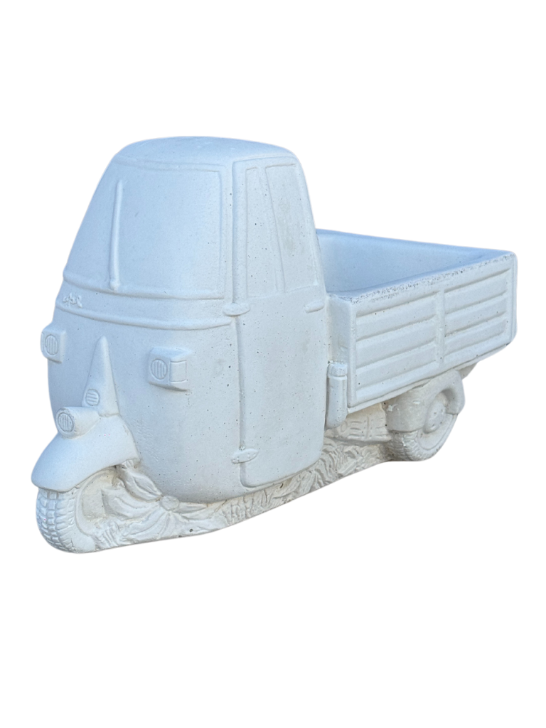 Ape Piaggio Porta vaso - Bianco - Notaro Manufatti