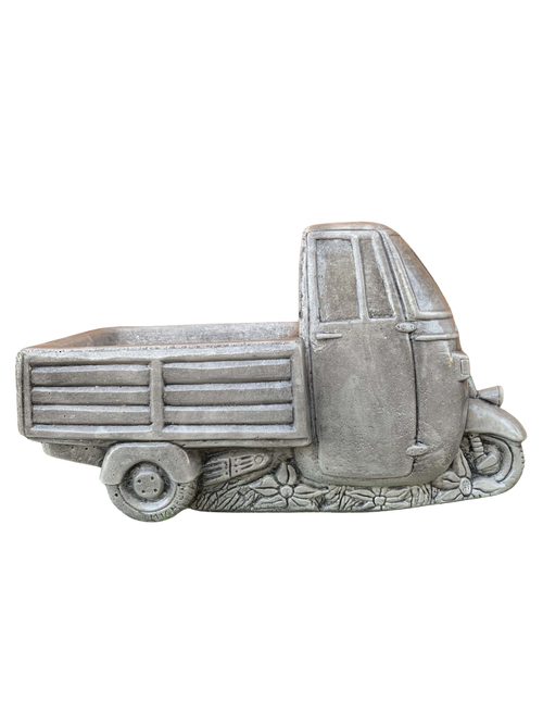Ape Piaggio Porta Vaso Anticato Grigio - Notaro Manufatti