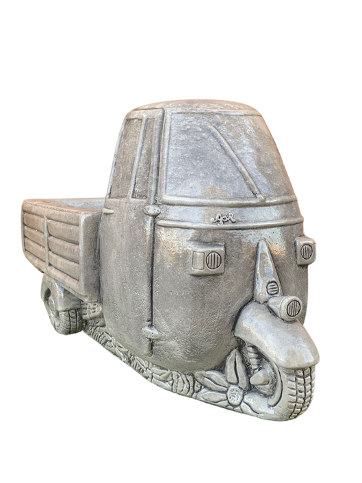 Ape Piaggio Porta Vaso Anticato Grigio - Notaro Manufatti