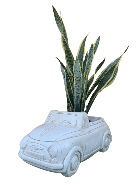 Auto 500 Porta Vaso Anticata Beige - Notaro Manufatti