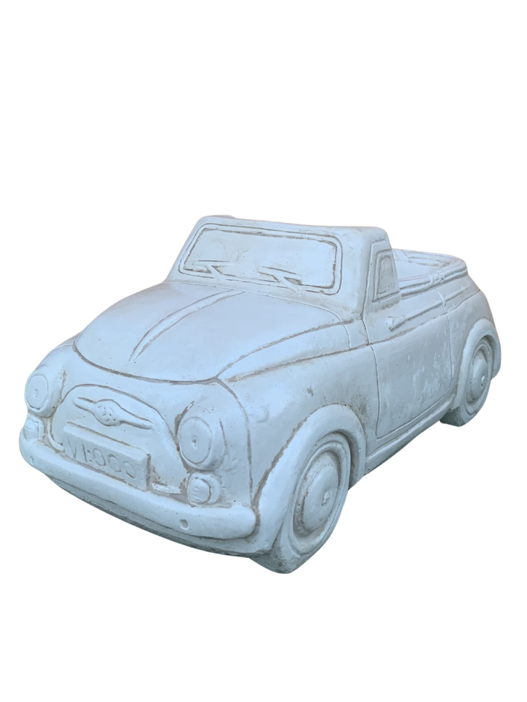 Auto 500 Porta Vaso Anticata Beige - Notaro Manufatti