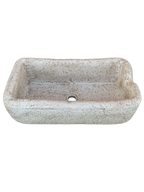 Piloccia Rustica cm.80 Anticato Beige - Notaro Manufatti
