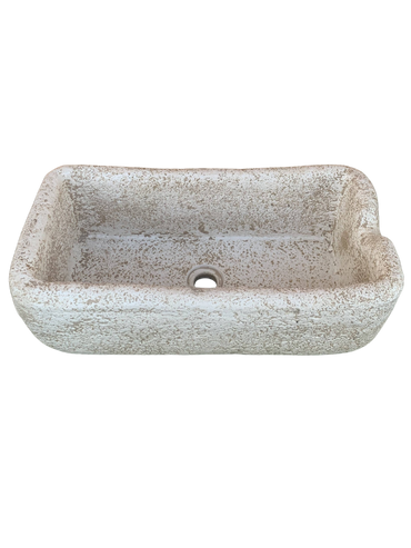 Piloccia Rustica cm.80 Anticato Beige - Notaro Manufatti