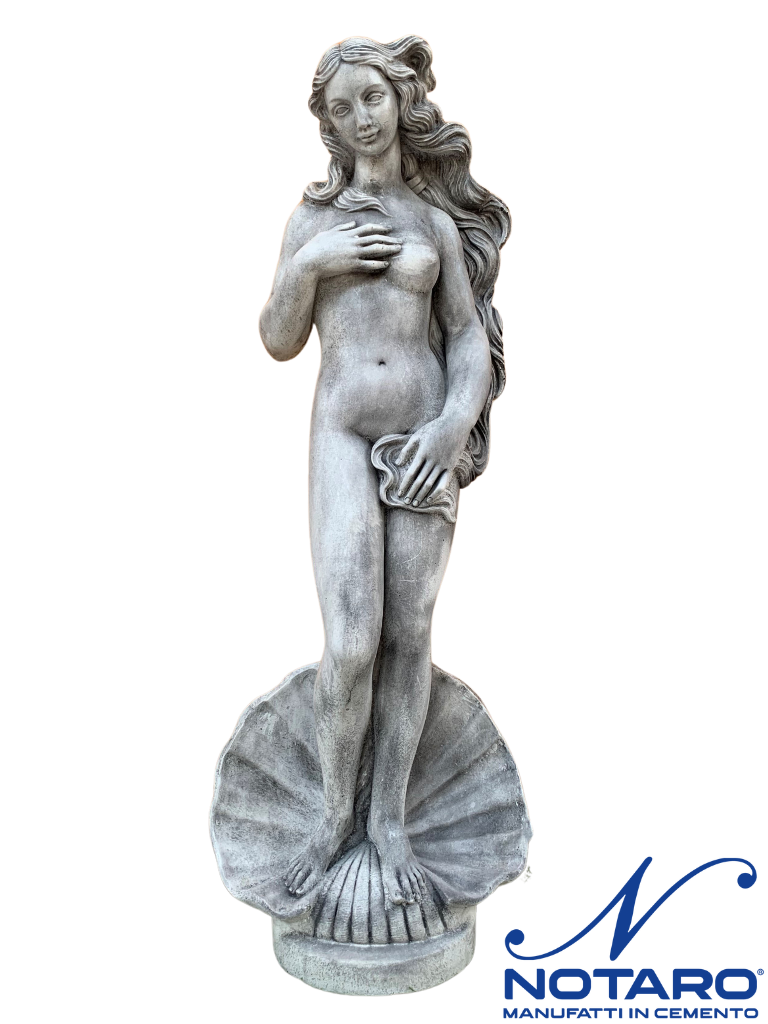 Statua della Venere di Botticelli in Cemento - Notaro Manufatti