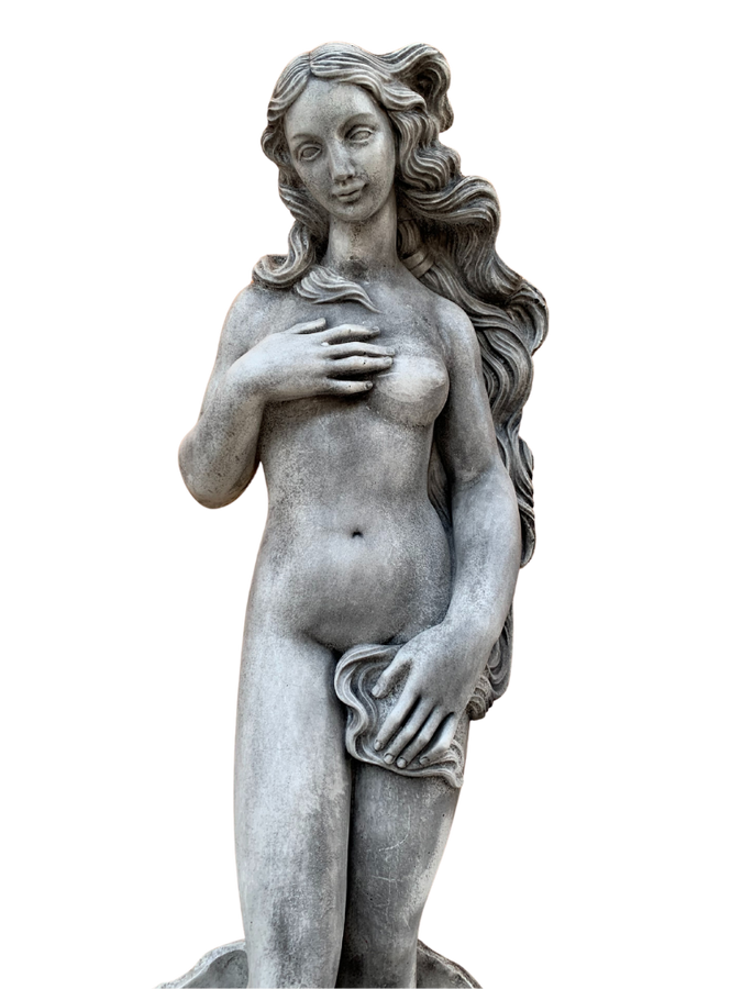 Statua della Venere di Botticelli in Cemento