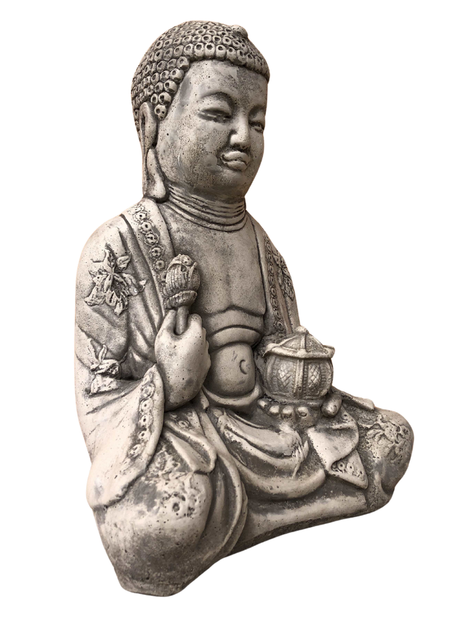 Buddha Orientale in cemento