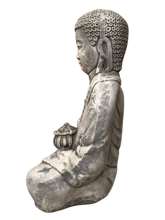 Buddha Orientale in cemento